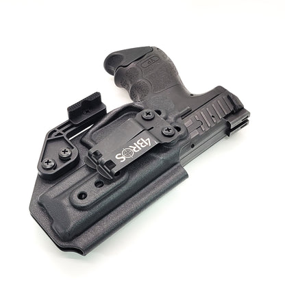 For the best IWB AIWB Kydex Inside Waistband Holster for the Heckler & Koch H&K VP9 and VP9SK, shop Four Brothers 4BROS Holsters.  Proudly made in the USA.