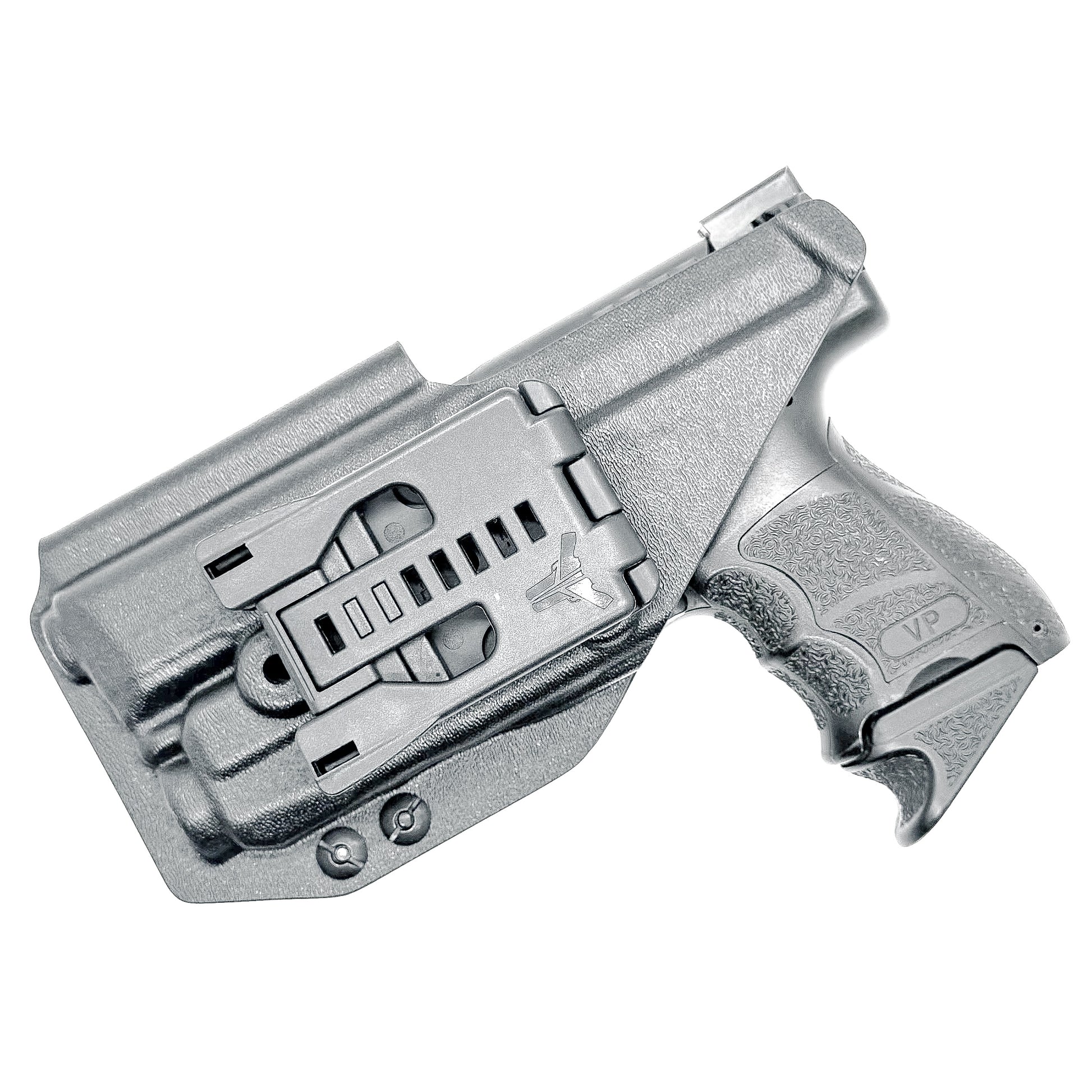 Black Outside Waistband OWB Holster for the Heckler & Koch H&K VP9 or VP9SK & Streamlight TLR-7X, TLR-7 X, & TLR-7 A from Four Brothers 4BROS holsters.