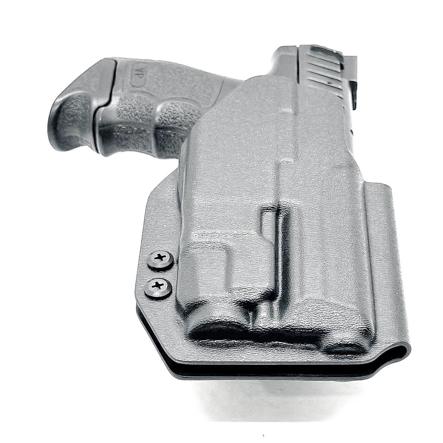 Black Outside Waistband OWB Holster for the Heckler & Koch H&K VP9 or VP9SK & Streamlight TLR-7X, TLR-7 X, & TLR-7 A from Four Brothers 4BROS holsters.