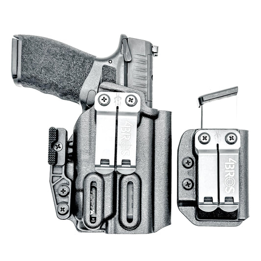 Springfield Hellcat Pro and TLR-7 X / TLR-7 A IWB Inside Waistband holster and magazine carrier combo