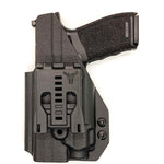 For the best, Outside Waistband OWB Kydex Holster designed to fit the Springfield Hellcat Pro pistol with the Streamlight TLR-8 Sub 1913 light mounted to the handgun, shop Four Brothers Holsters. Full sweat guard, adjustable retention, minimal material, and smooth edges to reduce printing. Made in the USA. HELLCAT PRO