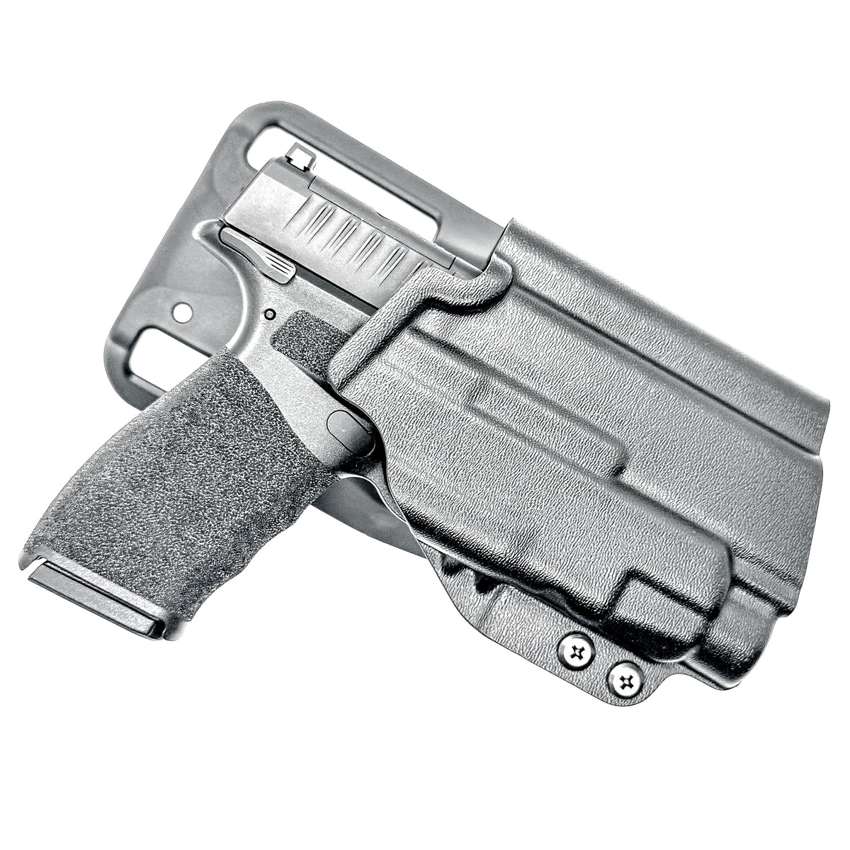For the best, Outside Waistband OWB Springfield Hellcat Pro & Streamlight TLR-7 HL-X, X & A Duty & Competition Style Kydex Holster, shop Four Brothers Holsters