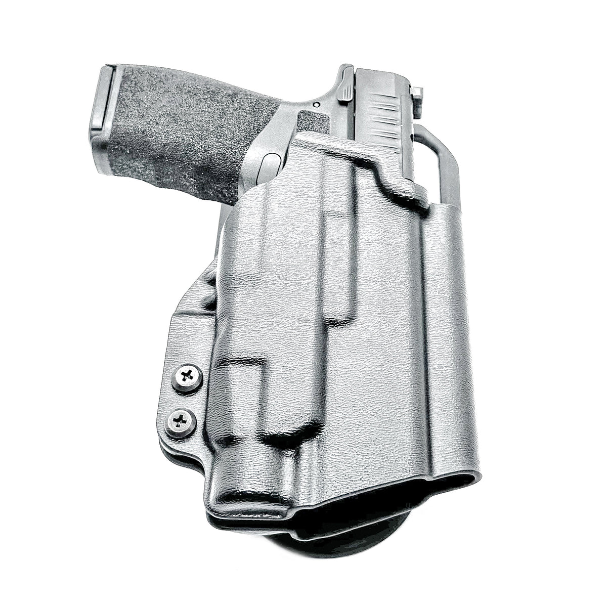 For the best, Outside Waistband OWB Springfield Hellcat Pro & Streamlight TLR-7 HL-X, X & A Duty & Competition Style Kydex Holster, shop Four Brothers Holsters