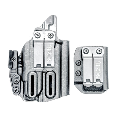 Four Brothers Holsters Inside Waistband IWB & AIWB Holster & Magazine Carrier combo for the Hellcat Pro & Streamlight TLR-7 Sub, TLR-7 X Sub or TLR-7 HL-X Sub.
