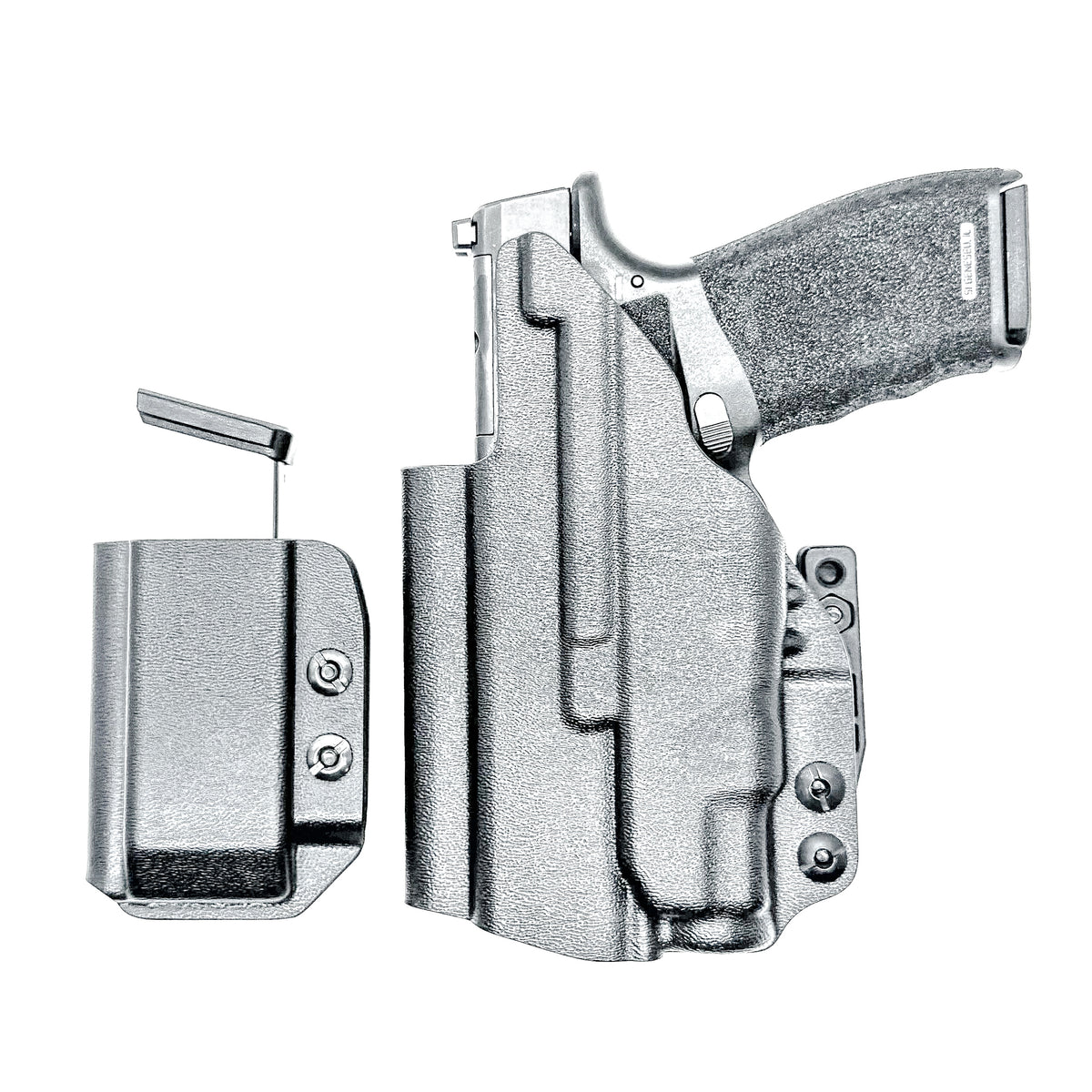 Four Brothers Holsters Inside Waistband IWB & AIWB Holster & Magazine Carrier combo for the Hellcat Pro & Streamlight TLR-7 Sub, TLR-7 X Sub or TLR-7 HL-X Sub.