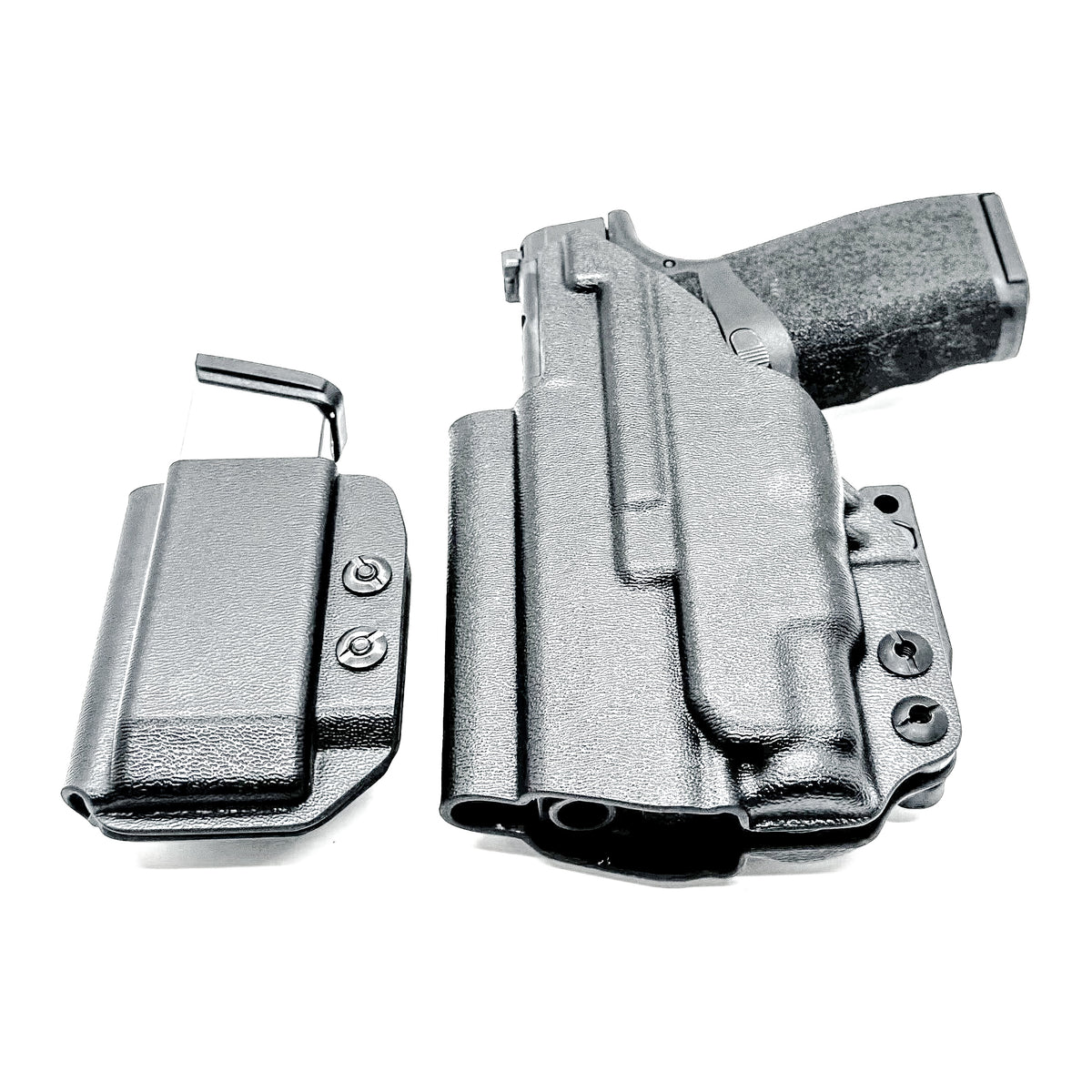 Four Brothers Holsters Inside Waistband IWB & AIWB Holster & Magazine Carrier combo for the Hellcat Pro & Streamlight TLR-7 Sub, TLR-7 X Sub or TLR-7 HL-X Sub.