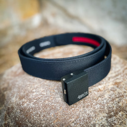 For the best, most comfortable, appendix belt for Everyday Carry, shop Four Brothers Holsters for the Nextbelt 4BROS edition. Buckle design frees up space in front for you to carry your firearm or pistol or gun and extra magazines. Its buckle can be worn front center, left hip, or hidden near the curve of the back. 