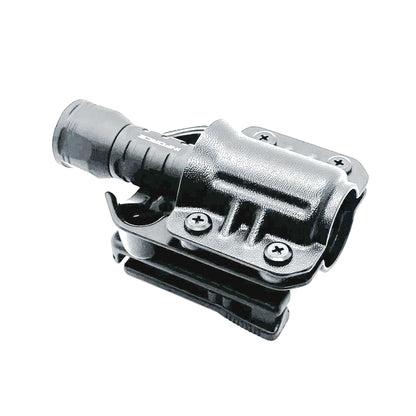 INFORCE ARC Flashlight Carrier for ARC 650-LR-H and 350-LR-H lights with adjustable retention, multiple mounting options, and rapid access.