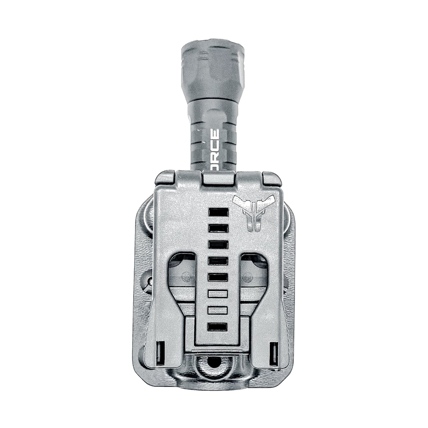 INFORCE ARC Flashlight Carrier for ARC 650-LR-H and 350-LR-H lights with adjustable retention, multiple mounting options, and rapid access.