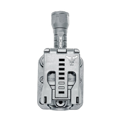 INFORCE ARC Flashlight Carrier for ARC 650-LR-H and 350-LR-H lights with adjustable retention, multiple mounting options, and rapid access.