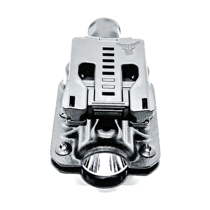 INFORCE ARC Flashlight Carrier for ARC 650-LR-H and 350-LR-H lights with adjustable retention, multiple mounting options, and rapid access.