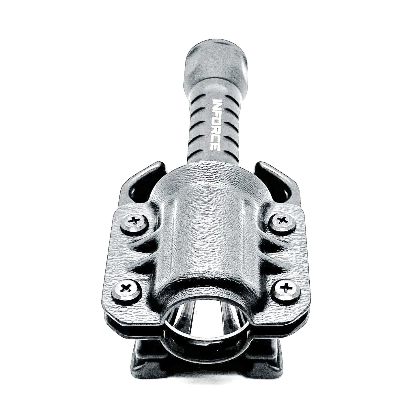 INFORCE ARC Flashlight Carrier for ARC 650-LR-H and 350-LR-H lights with adjustable retention, multiple mounting options, and rapid access.