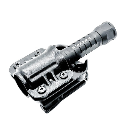 INFORCE ARC Flashlight Carrier for ARC 650-LR-H and 350-LR-H lights with adjustable retention, multiple mounting options, and rapid access.
