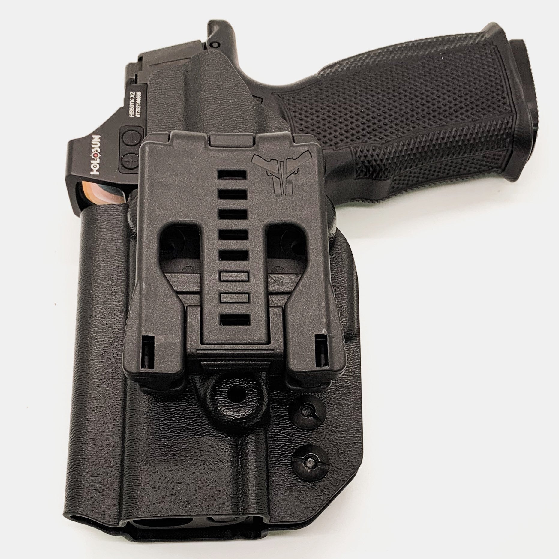 For the best concealed OWB Outside Waistband Holster designed to fit the Sig Sauer P365-XMACRO, P365XL or P365 slide with the Icarus Precision A.C.E. 365 "X" MACRO or A.C.E. 365 XL EVO Grip Module, shop Four Brothers Holsters.  