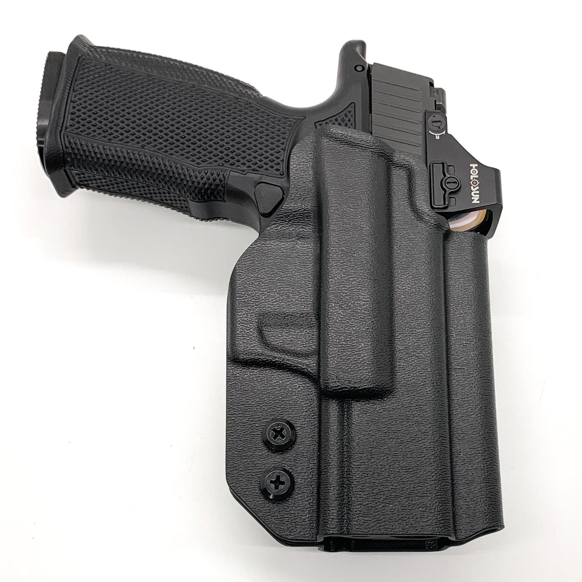 For the best concealed OWB Outside Waistband Holster designed to fit the Sig Sauer P365-XMACRO, P365XL or P365 slide with the Icarus Precision A.C.E. 365 "X" MACRO or A.C.E. 365 XL EVO Grip Module, shop Four Brothers Holsters.  