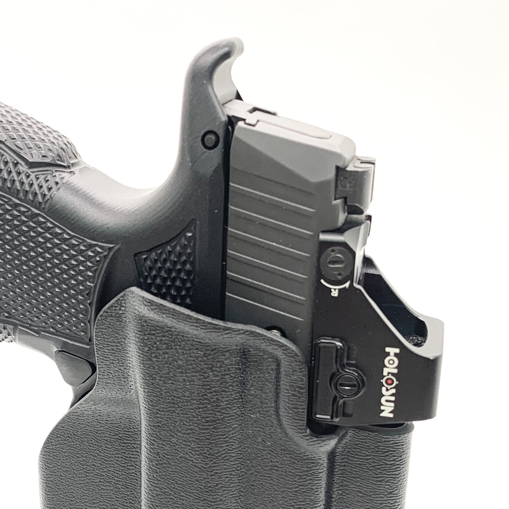 For the best concealed OWB Outside Waistband Holster designed to fit the Sig Sauer P365-XMACRO, P365XL or P365 slide with the Icarus Precision A.C.E. 365 "X" MACRO or A.C.E. 365 XL EVO Grip Module, shop Four Brothers Holsters.  