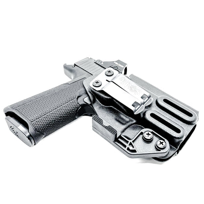 Inside Waistband (IWB) holster for the Icarus Precision ACE 365 311. Optic-ready, Enigma compatible, ModWing concealment, made in the USA