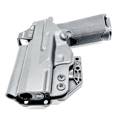 Inside Waistband (IWB) holster for the Icarus Precision ACE 365 311. Optic-ready, Enigma compatible, ModWing concealment, made in the USA