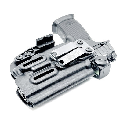 IWB holster for Sig P365 with the Icarus AIR Polymer XMACRO grip & Streamlight 1913 TLR-7 Sub. 