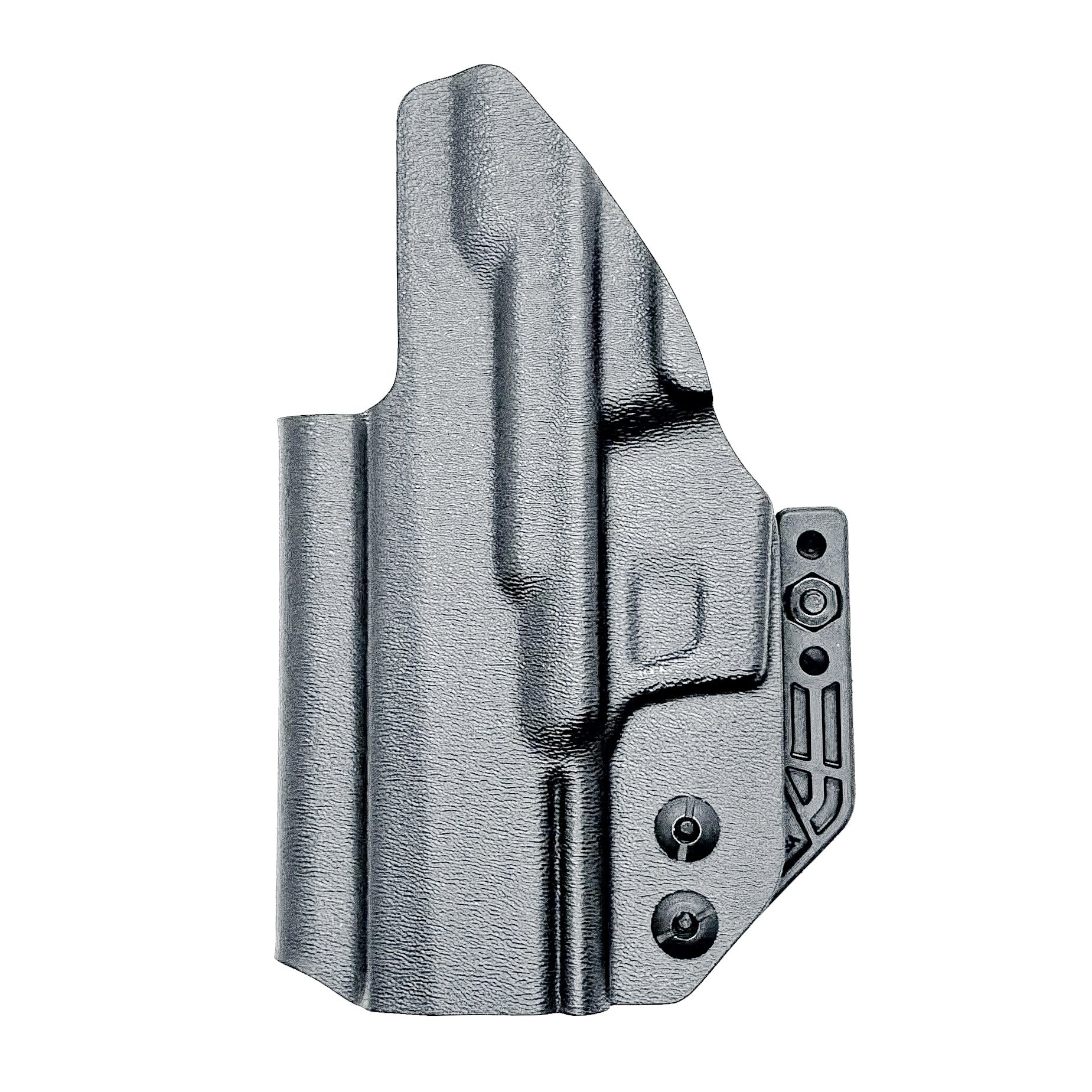 Inside waistband holster built for the Icarus Precision AIR Polymer XMACRO Grip Module and P365-XMACRO or P365XL Slide.
