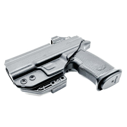 Inside waistband holster built for the Icarus Precision AIR Polymer XMACRO Grip Module and P365-XMACRO or P365XL Slide.