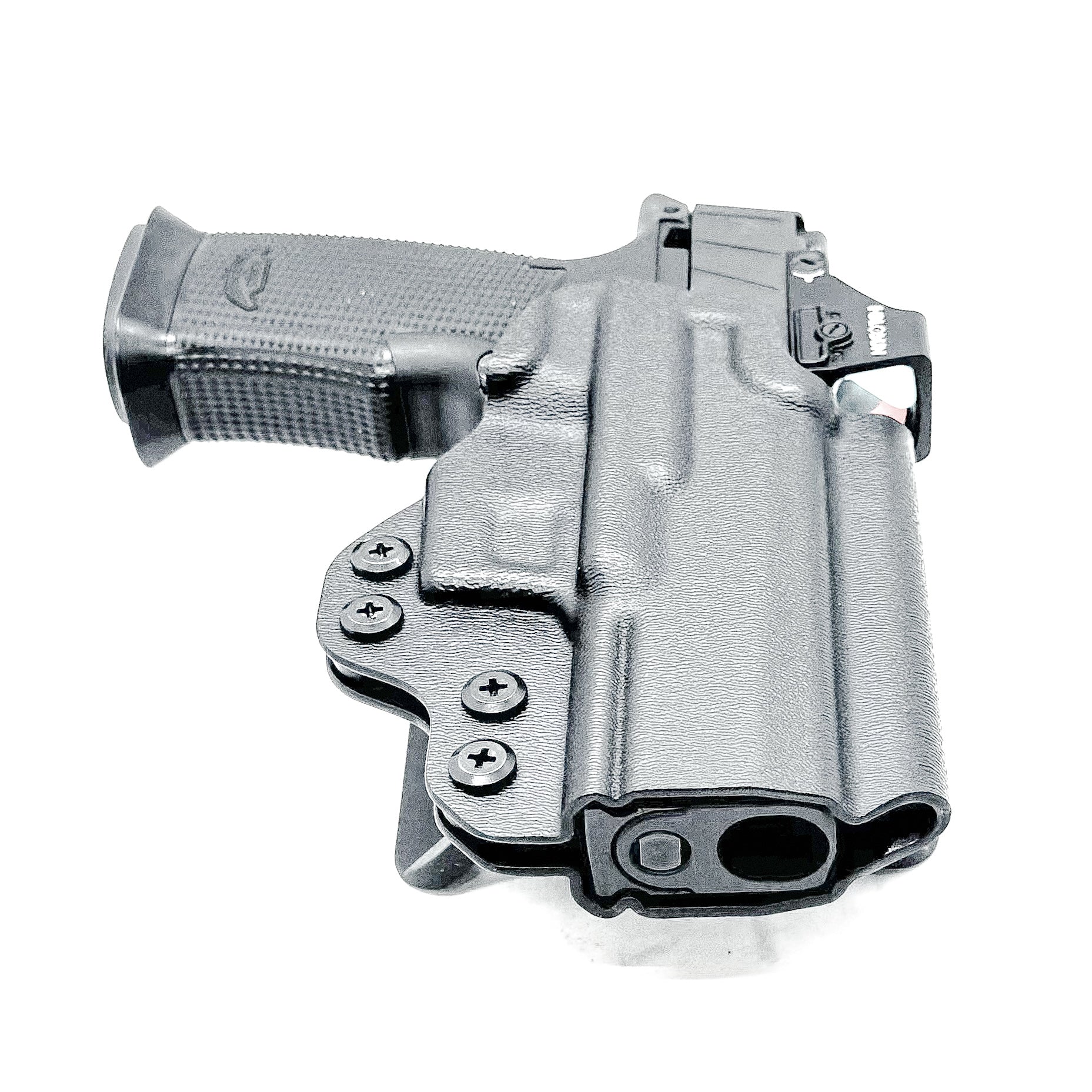 Outside waistband holster for Icarus AIR Polymer XMACRO Grip and P365-XMACRO or P365XL slide.