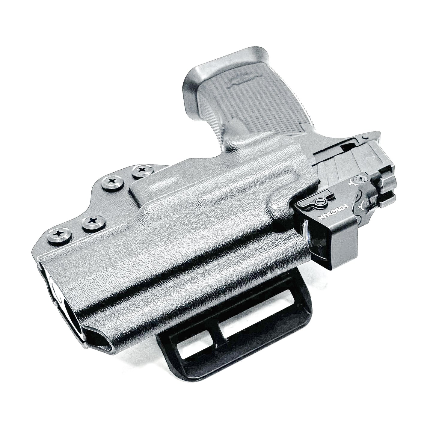 Outside waistband holster for Icarus AIR Polymer XMACRO Grip and P365-XMACRO or P365XL slide.