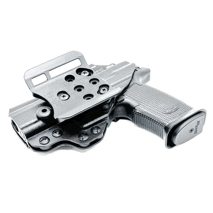 Outside waistband holster for Icarus AIR Polymer XMACRO Grip and P365-XMACRO or P365XL slide.