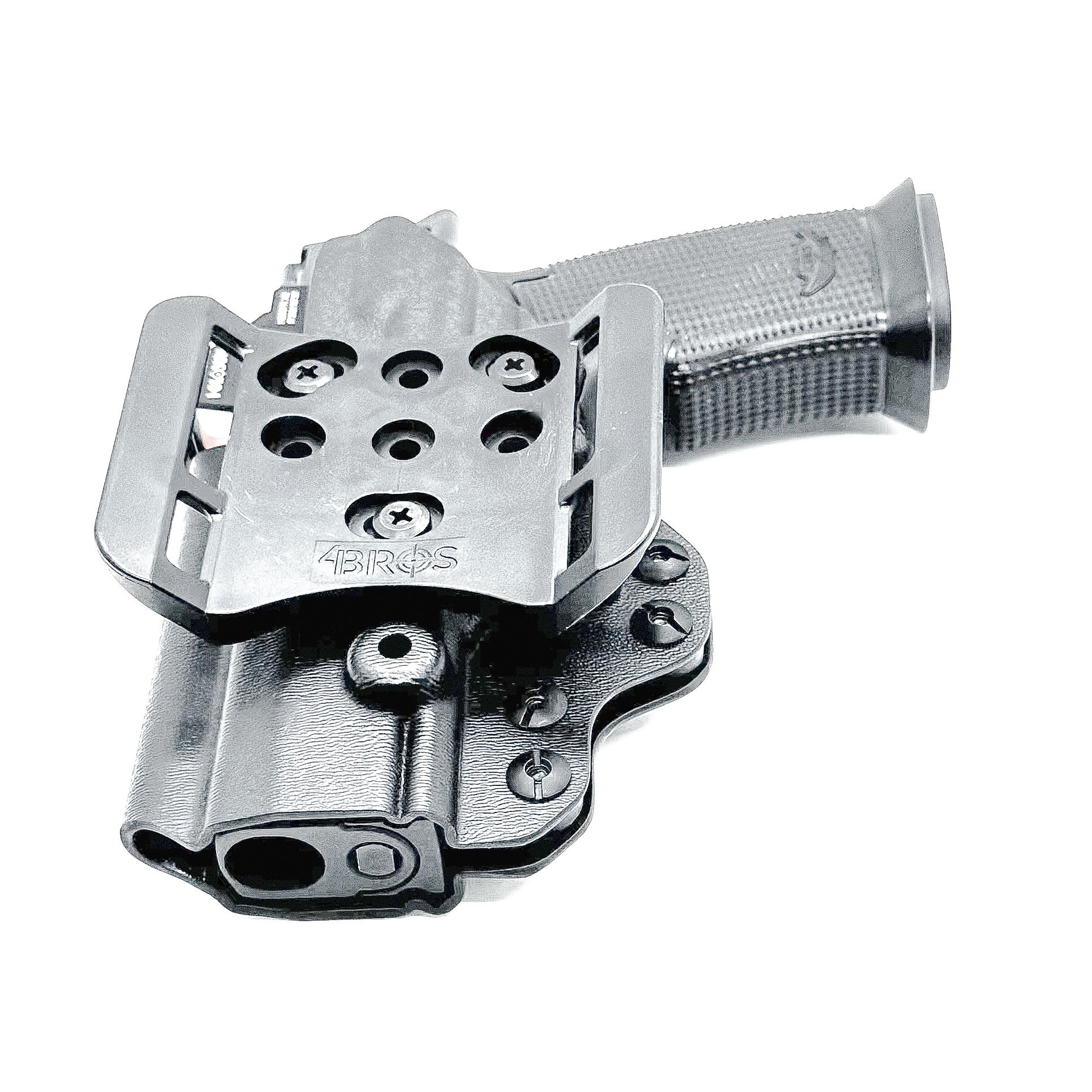 Outside waistband holster for Icarus AIR Polymer XMACRO Grip and P365-XMACRO or P365XL slide.