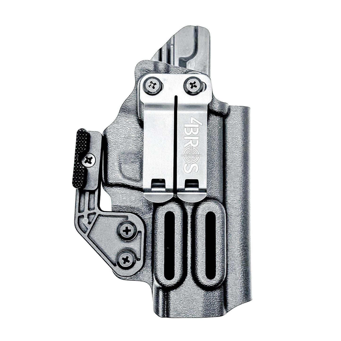 Black IWB Holster for the Icarus Precision A.C.E P365 FUSE with Monoblock and Modwing.