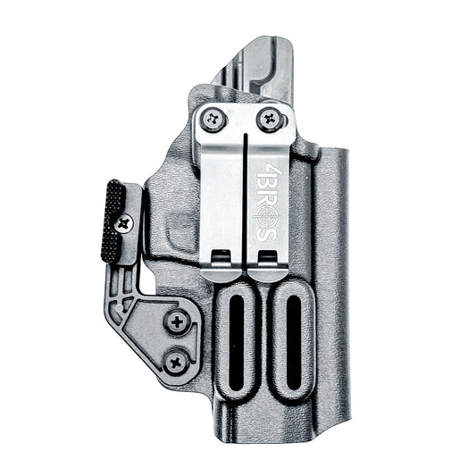 Black IWB Holster for the Icarus Precision A.C.E P365 FUSE with Monoblock and Modwing.