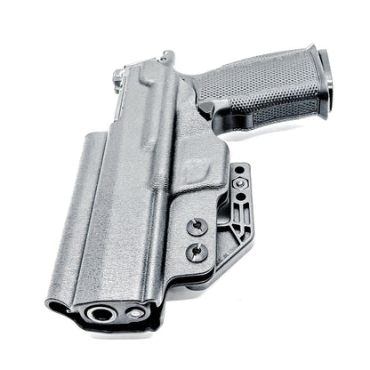Black IWB Holster for the Icarus Precision A.C.E P365 FUSE with Monoblock and Modwing.