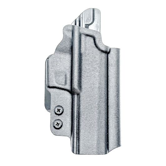 Black Outside the Waistband OWB Holster for the Icarus Precision A.C.E P365 FUSE with 4Bros 1.5" Belt Slide.