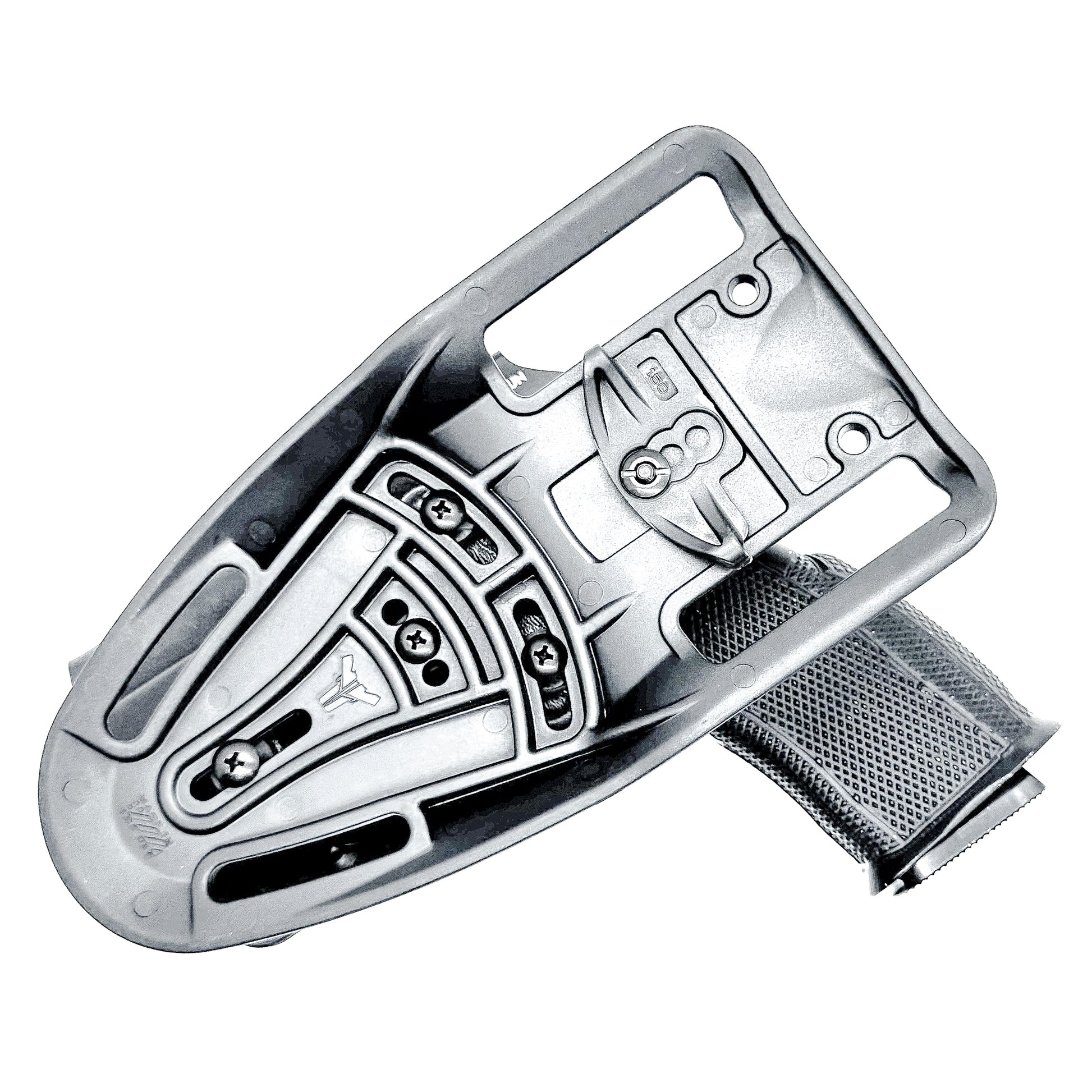 Black Sig Sauer P365-XMACRO, P365XL or P365 slide and Icarus Precision A.C.E. 365 X MACRO or 365 XL EVO Grip Module OWB Duty & Competition Holster from Four Brothers. 