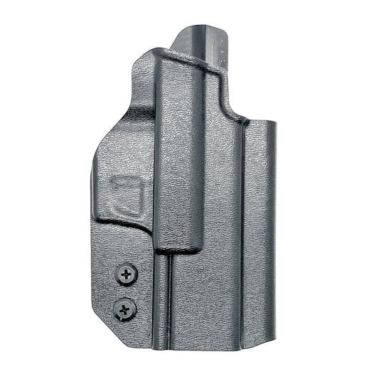 Black Sig Sauer P365-XMACRO, P365XL or P365 slide and Icarus Precision A.C.E. 365 X MACRO or 365 XL EVO Grip Module OWB Holster from Four Brothers. 