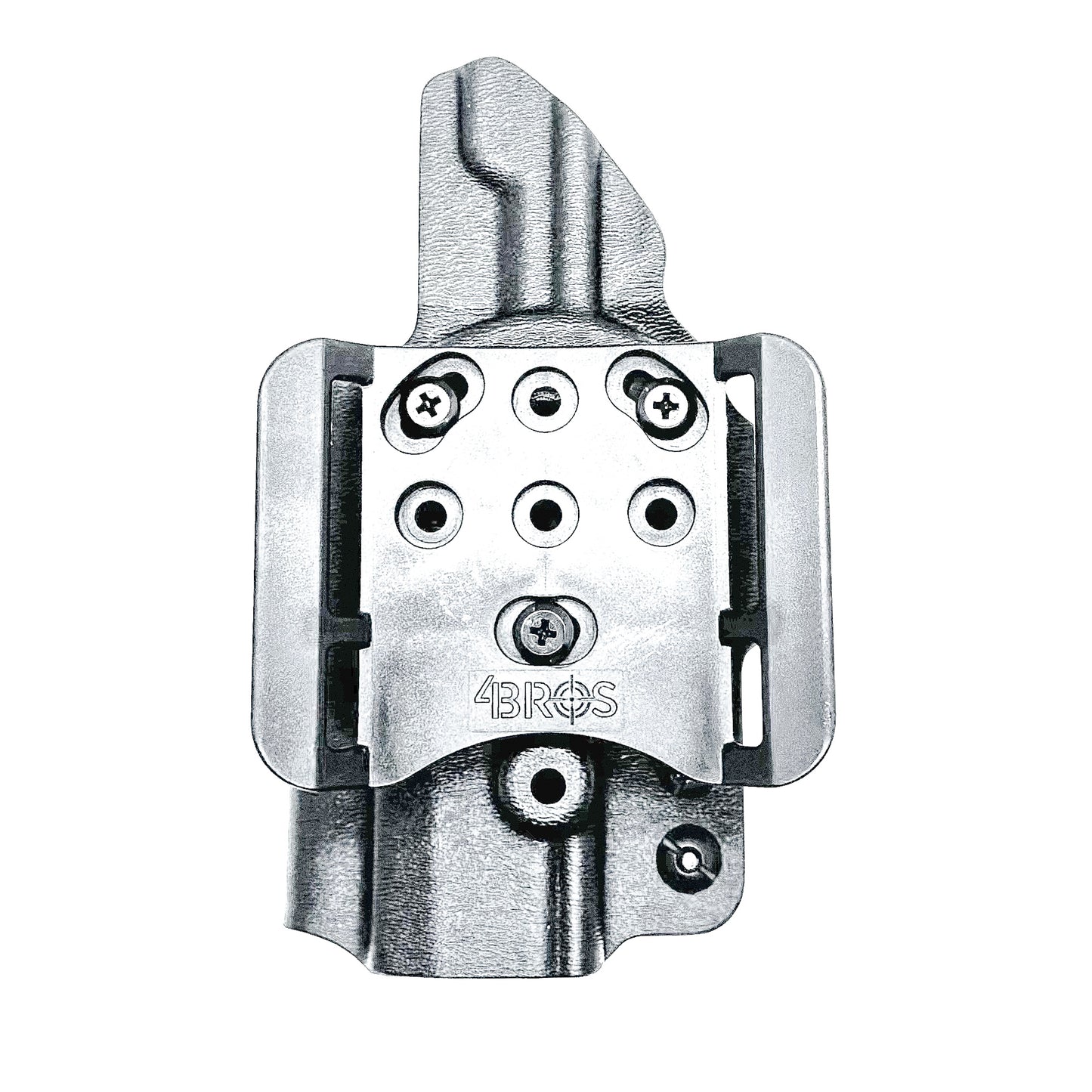 Black Sig Sauer P365-XMACRO, P365XL or P365 slide and Icarus Precision A.C.E. 365 X MACRO or 365 XL EVO Grip Module OWB Holster from Four Brothers. 