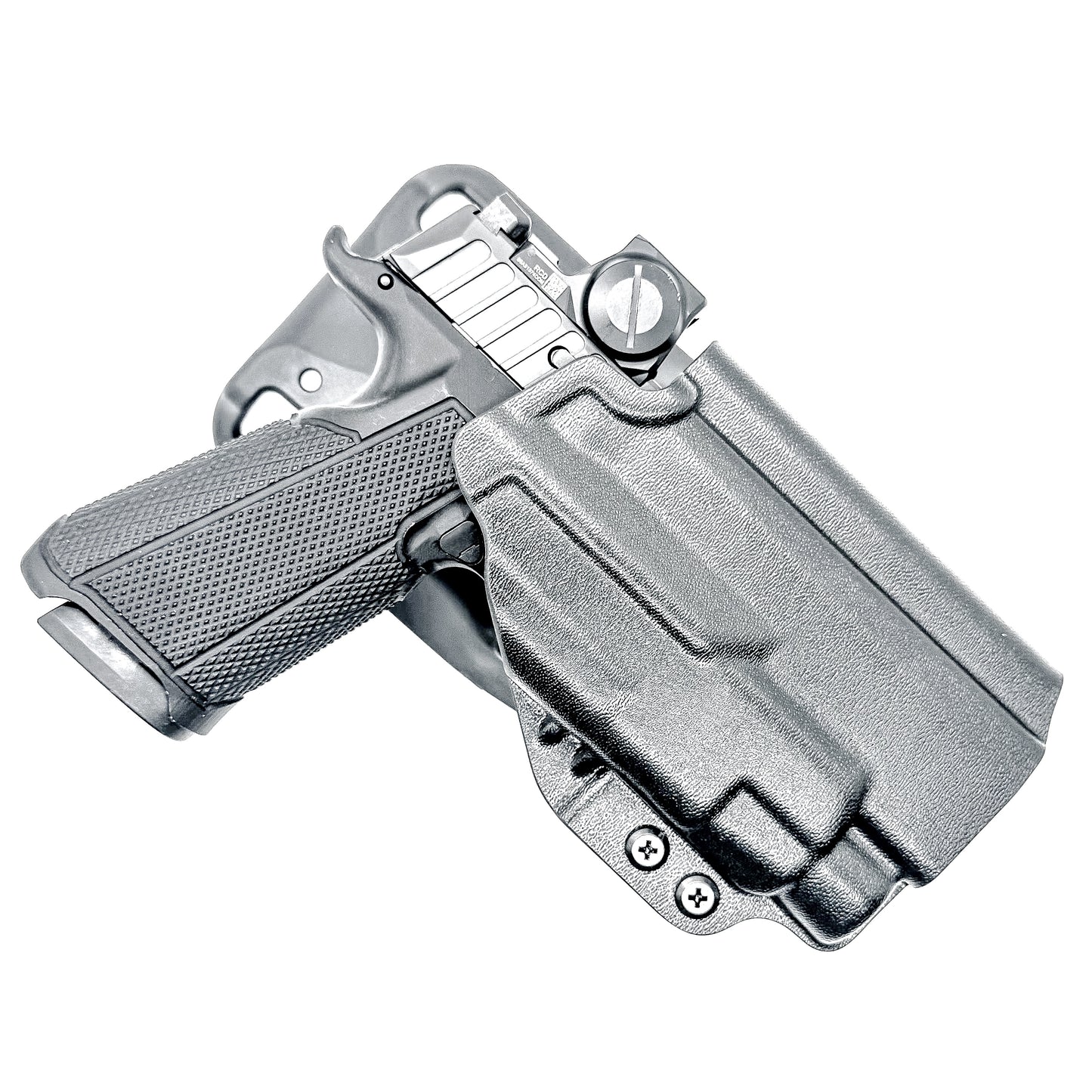 Outside Waistband (OWB) Duty & Competition holster built for Icarus ACE 365 311 FUSE & TLR-7 HL-X. Red-dot & suppressor-sight compatible, secure retention, made in the USA.