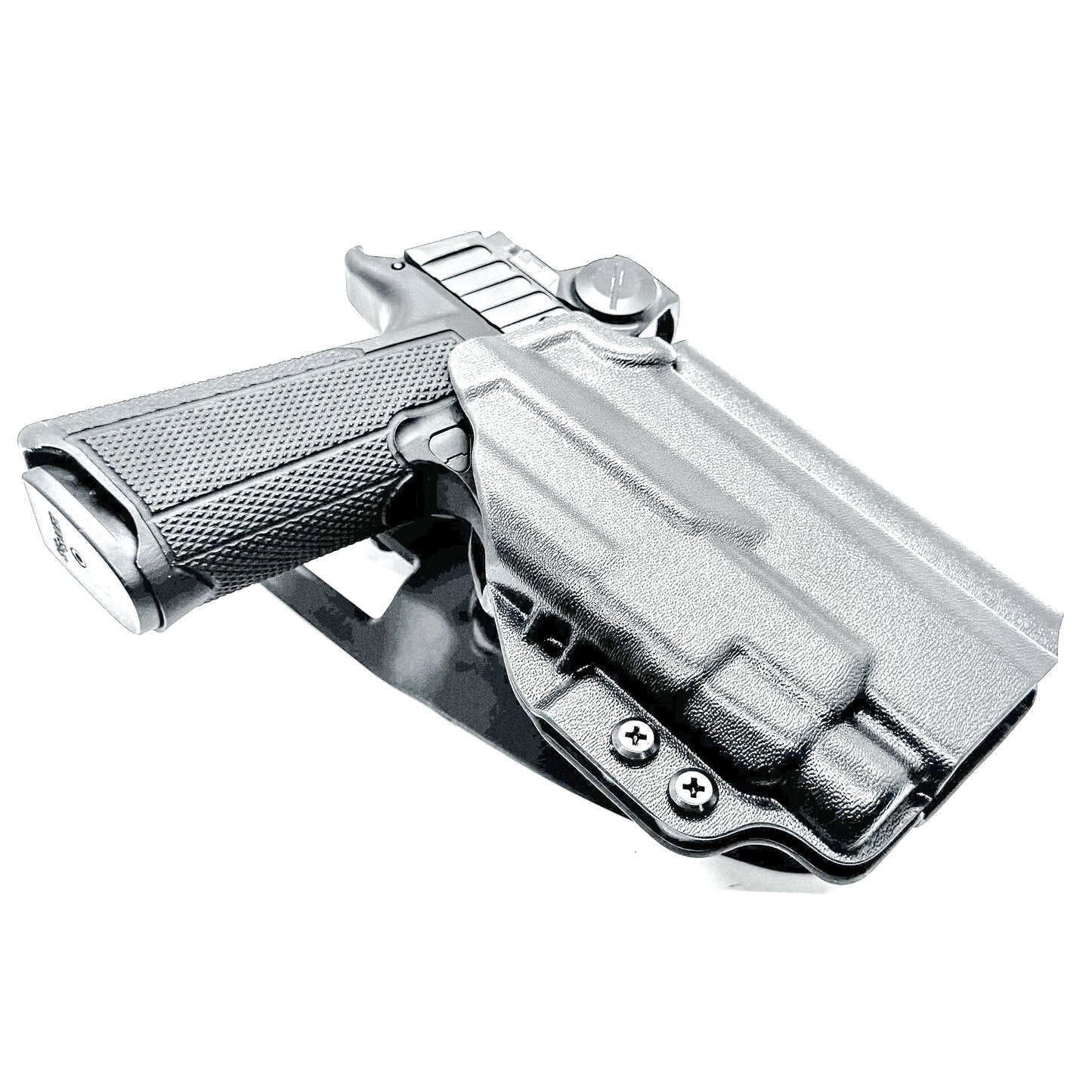 Outside Waistband (OWB) Duty & Competition holster built for Icarus ACE 365 311 FUSE & TLR-7 HL-X. Red-dot & suppressor-sight compatible, secure retention, made in the USA.
