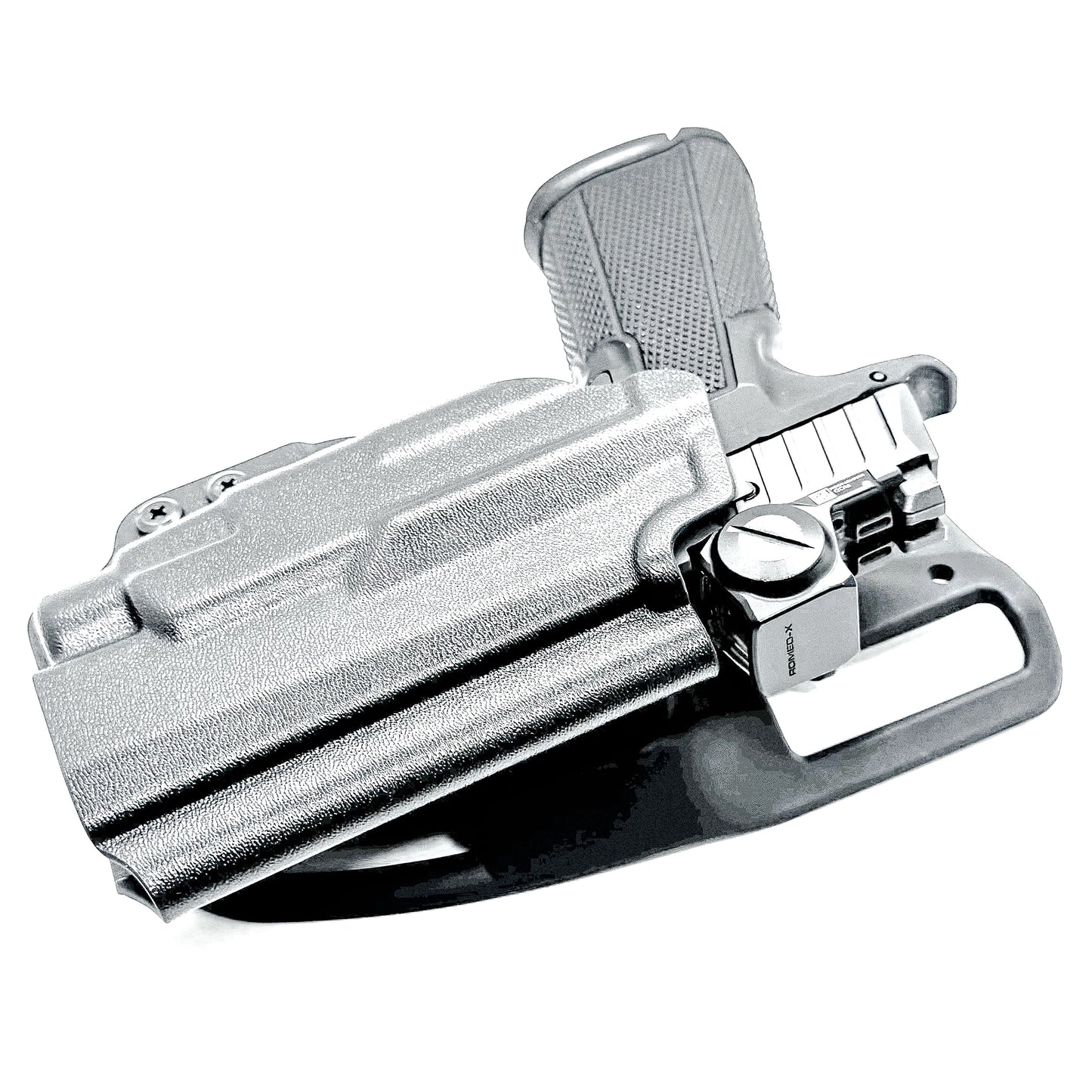 Outside Waistband (OWB) Duty & Competition holster built for Icarus ACE 365 311 FUSE & TLR-7 HL-X. Red-dot & suppressor-sight compatible, secure retention, made in the USA.