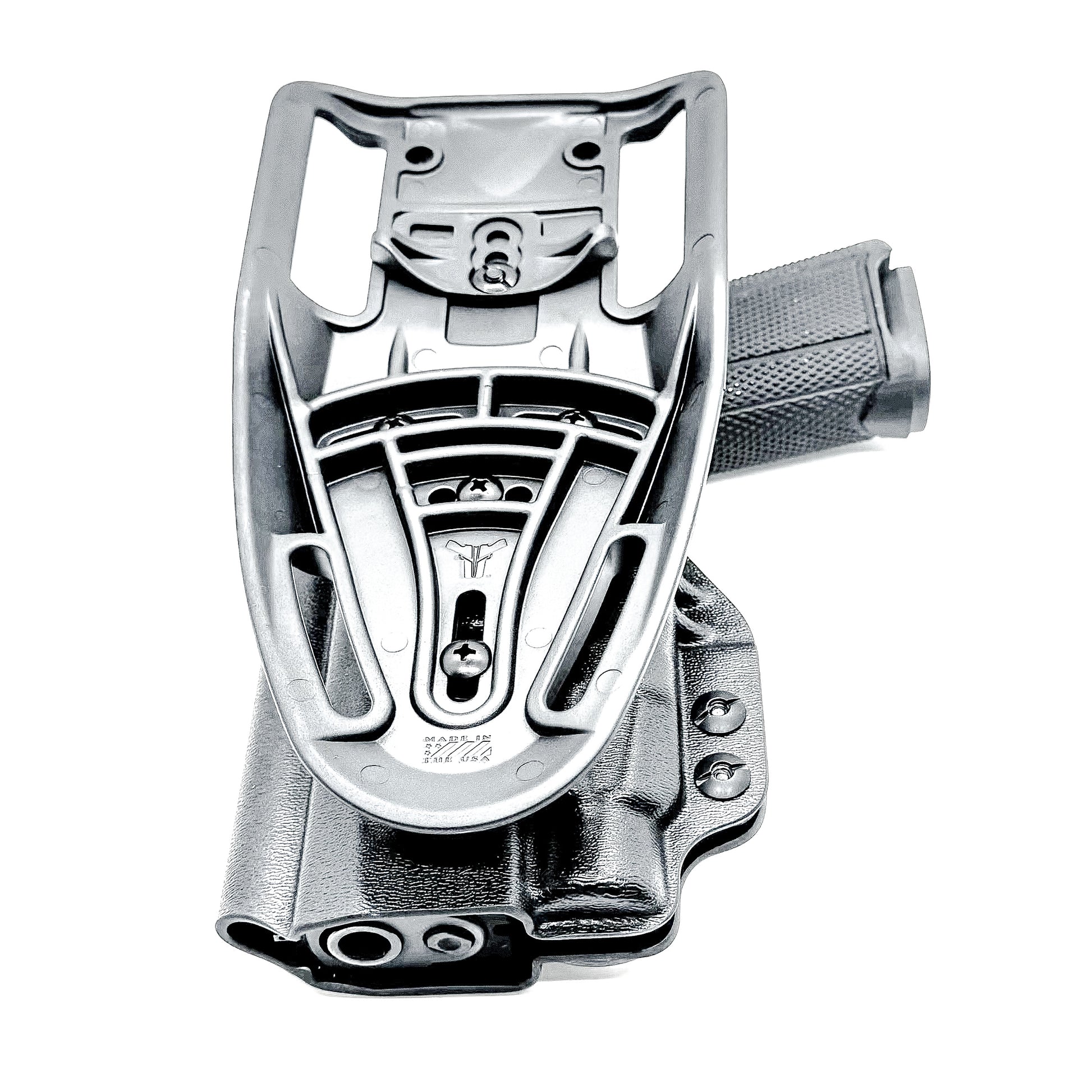 Outside Waistband (OWB) Duty & Competition holster built for Icarus ACE 365 311 FUSE & TLR-7 HL-X. Red-dot & suppressor-sight compatible, secure retention, made in the USA.