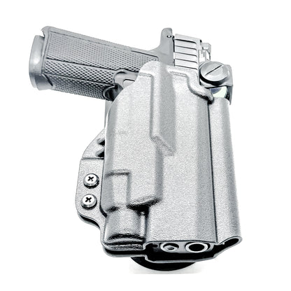 Outside Waistband (OWB) Duty & Competition holster built for Icarus ACE 365 311 FUSE & TLR-7 HL-X. Red-dot & suppressor-sight compatible, secure retention, made in the USA.