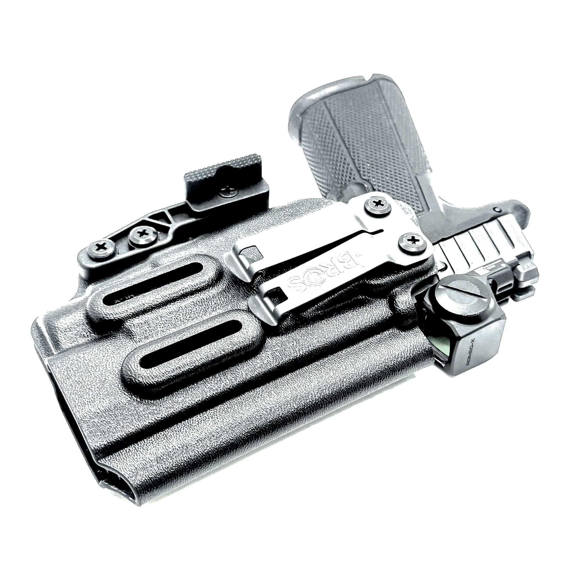 Custom Inside Waistband (IWB) holster for the Icarus Precision ACE 365 311 FUSE & TLR-7 HL-X. Optic-ready, Enigma compatible, ModWing concealment, made in the USA.