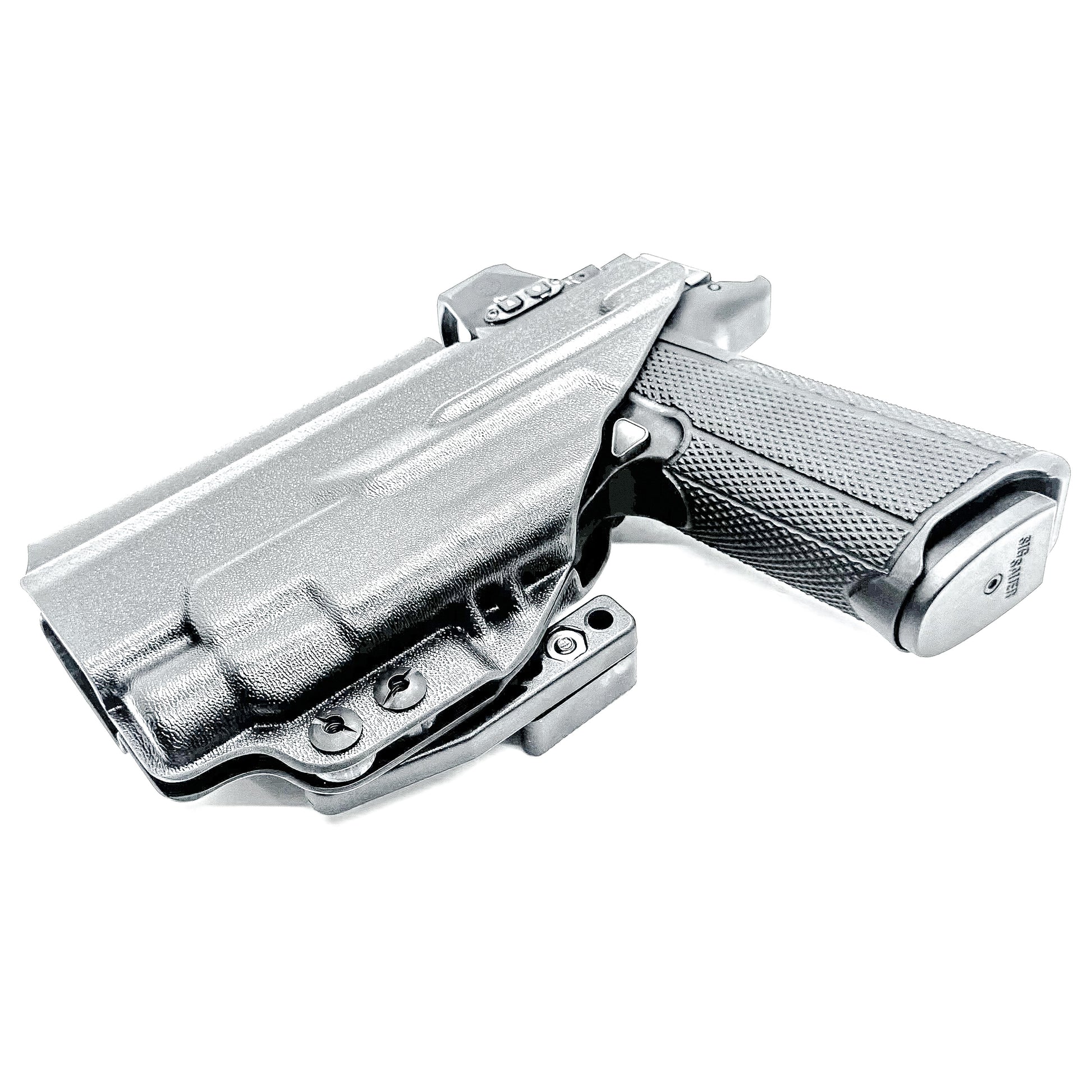 Custom Inside Waistband (IWB) holster for the Icarus Precision ACE 365 311 FUSE & TLR-7 HL-X. Optic-ready, Enigma compatible, ModWing concealment, made in the USA.