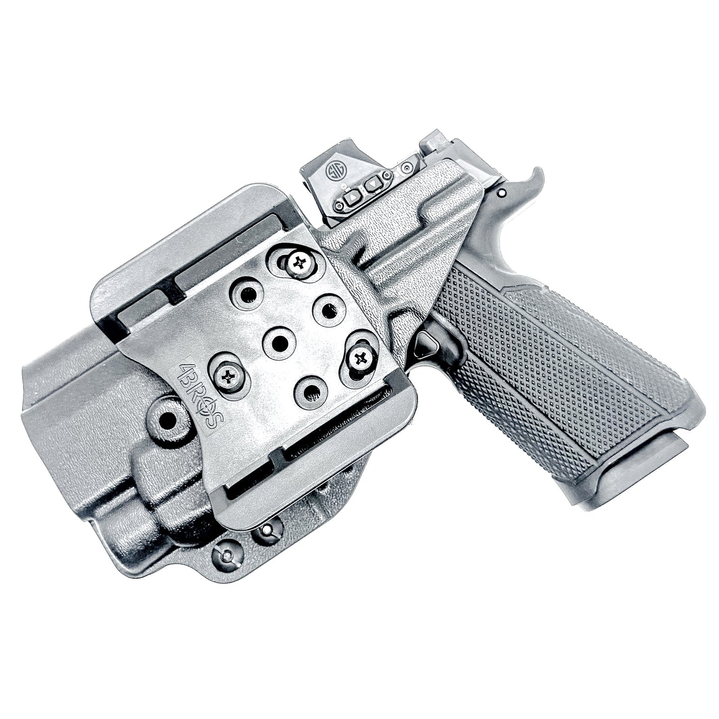 Outside Waistband (OWB) holster for the Icarus ACE 365 311 FUSE & TLR-7 HL-X. Red-dot compatible, adjustable retention, open muzzle, stable belt carry, USA-made quality.