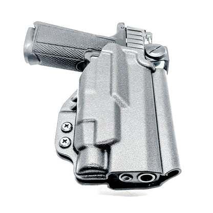Outside Waistband (OWB) holster for the Icarus ACE 365 311 FUSE & TLR-7 HL-X. Red-dot compatible, adjustable retention, open muzzle, stable belt carry, USA-made quality.