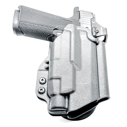 Outside Waistband (OWB) Duty & Competition holster built for Icarus ACE 365 311 & TLR-7 HL-X. Red-dot & suppressor-sight compatible, secure retention, made in the USA.