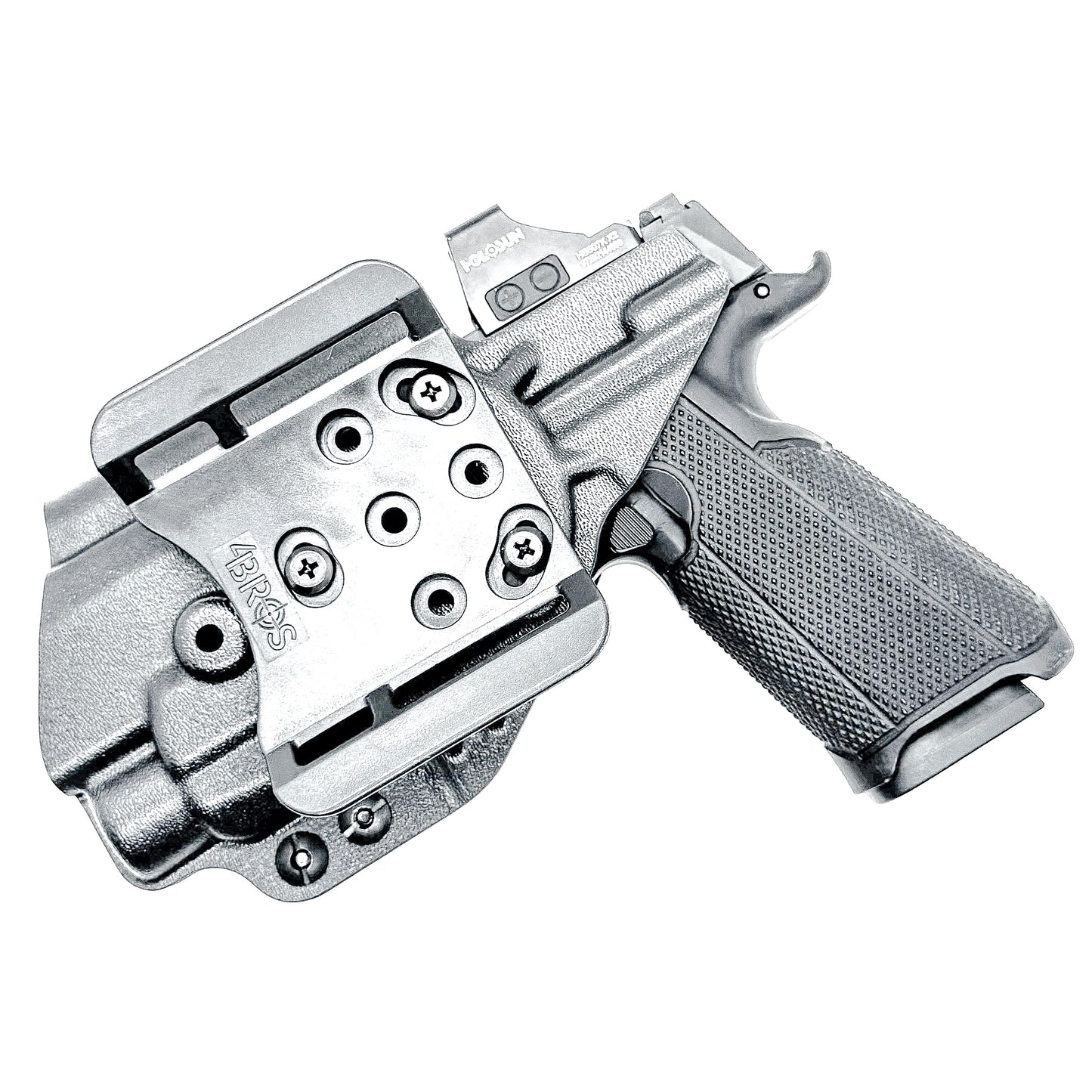 Outside Waistband (OWB) holster fits Icarus ACE 365 311 & TLR-7 HL-X. Red-dot compatible, adjustable retention, open muzzle, stable belt carry, USA-made quality.