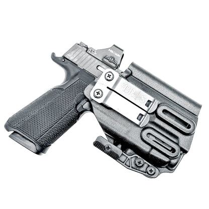 Inside Waistband (IWB) holster for the Icarus Precision ACE 365 311 & TLR-7 X and TLR-7 A. Optic-ready, Enigma compatible, ModWing concealment, made in the USA.