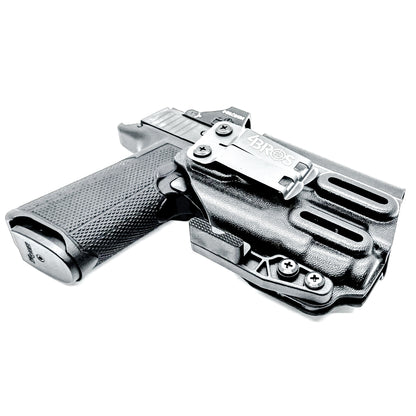 Inside Waistband (IWB) holster for the Icarus Precision ACE 365 311 & TLR-7 X and TLR-7 A. Optic-ready, Enigma compatible, ModWing concealment, made in the USA.
