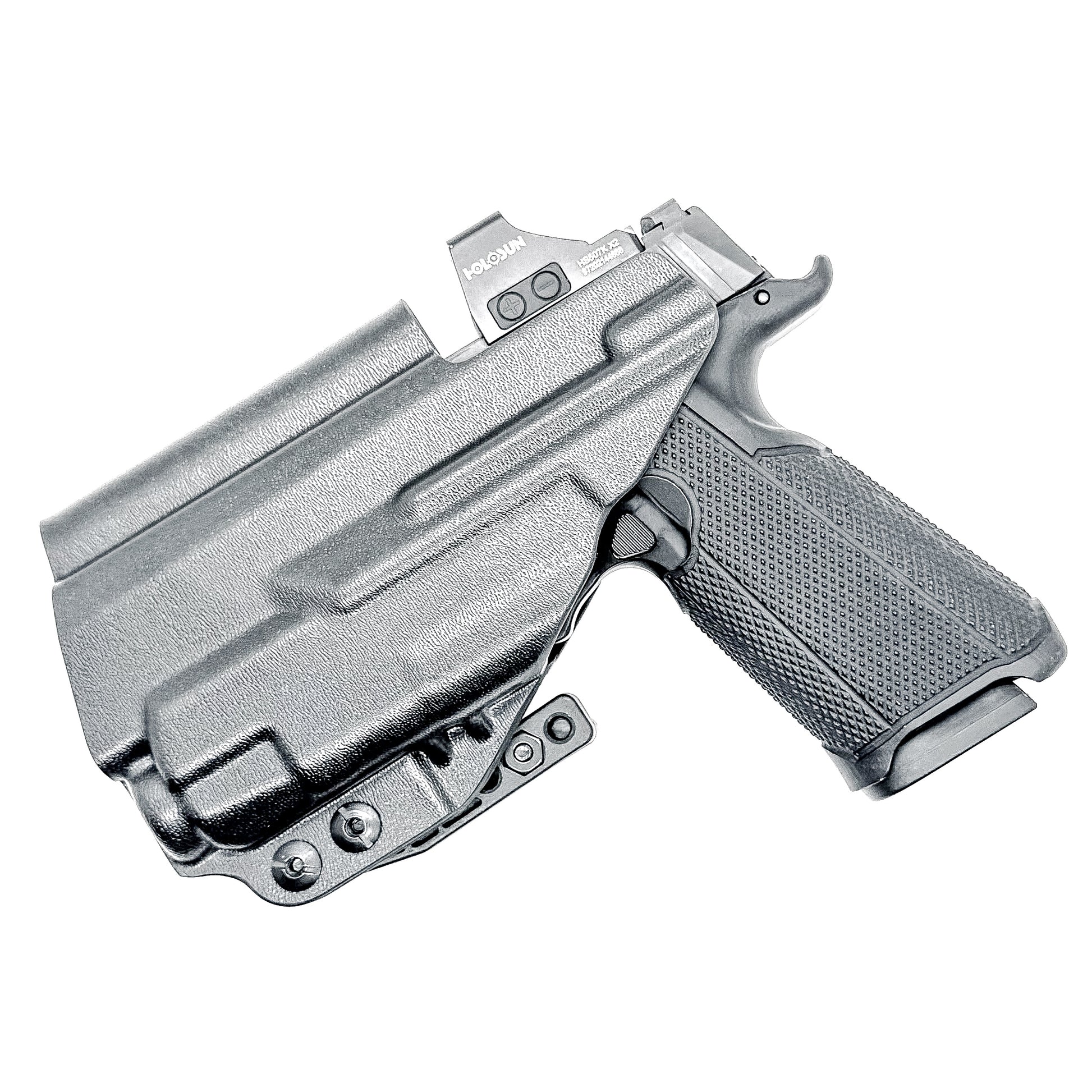 Inside Waistband (IWB) holster for the Icarus Precision ACE 365 311 & TLR-7 X and TLR-7 A. Optic-ready, Enigma compatible, ModWing concealment, made in the USA.